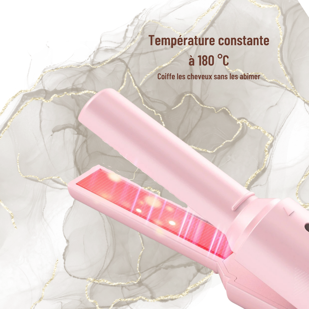 Mini Lisseur Portable Sans Fil – Rechargeable USB & Ultra-Léger