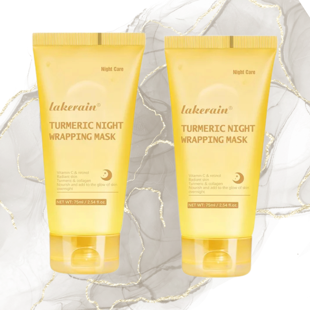 🌙 Masque de Nuit au Curcuma & Collagène – Éclat, Fermeté & Anti-Fatigue