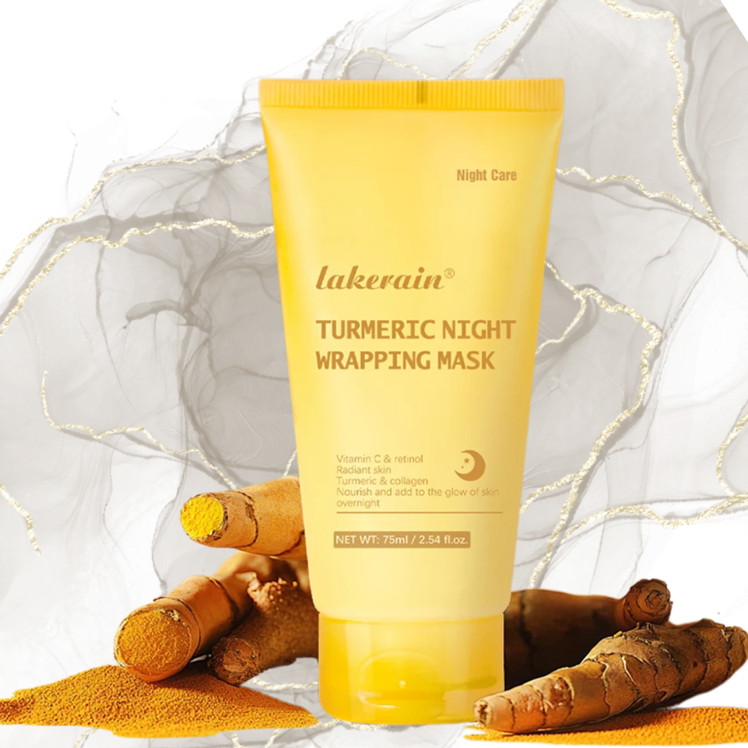 🌙 Masque de Nuit au Curcuma & Collagène – Éclat, Fermeté & Anti-Fatigue