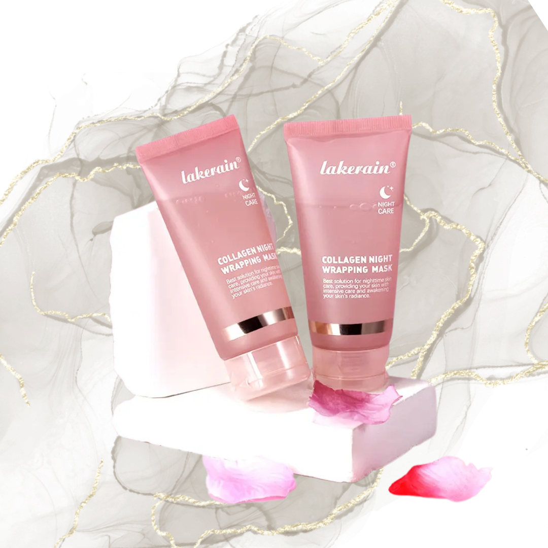 🌙 Masque de Nuit au Collagène – Réveil avec une Peau Hydratée & Lumineuse