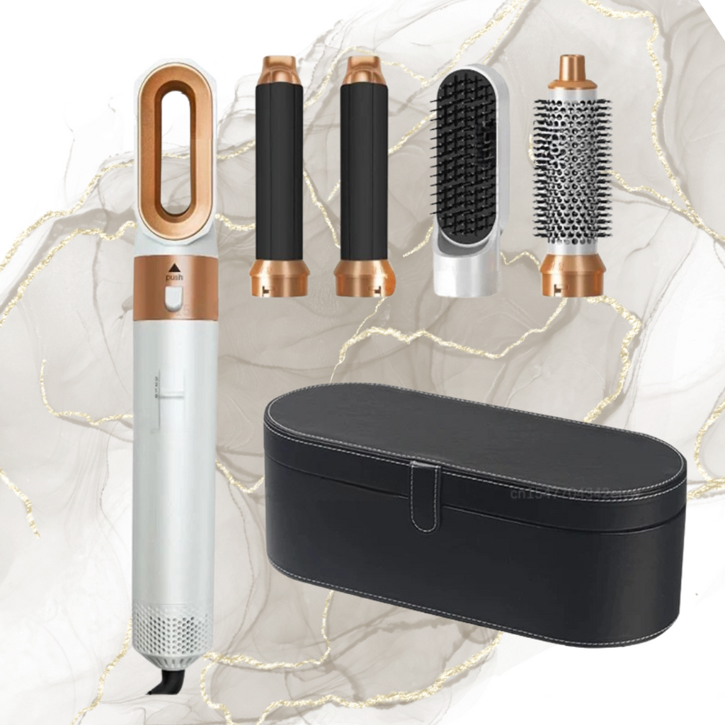 ✨ Boucleur multifonction Ionique 5 en 1- Séchage,Lissage & Boucles parfaites