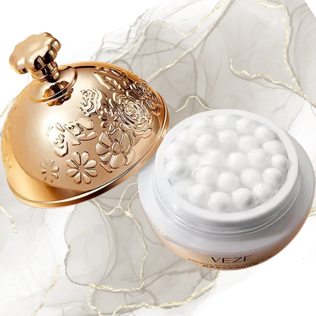 ✨ Crème Éclat Collagène & Perle – Hydratation Intense & Fermeté