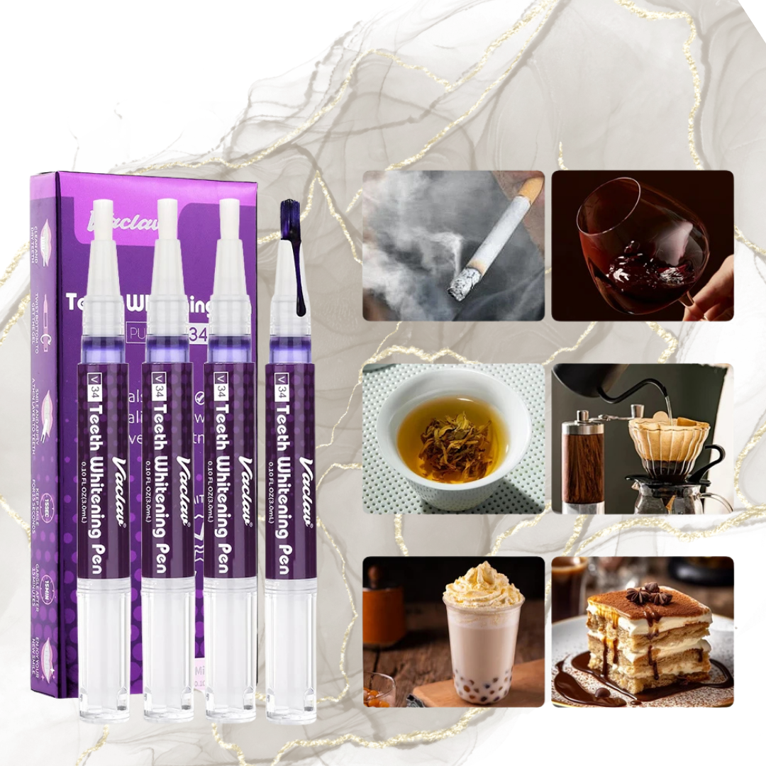 ✨ Stylo Blanchiment Dentaire – Violet