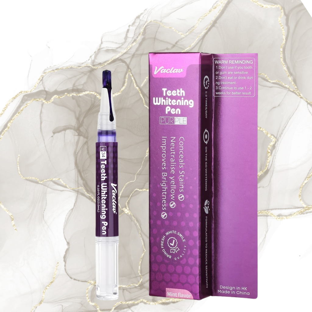✨ Stylo Blanchiment Dentaire – Violet