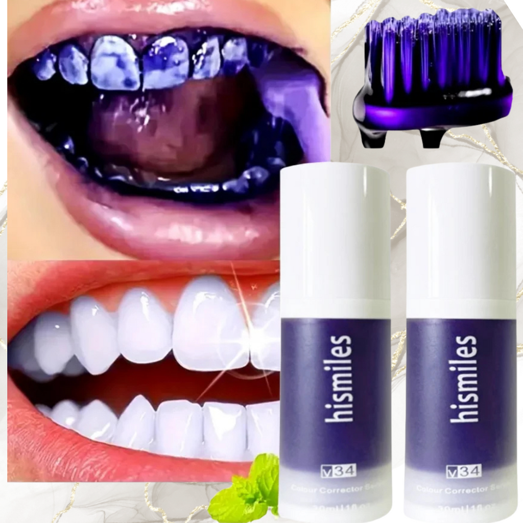 ✨ Sérum Correcteur Violet – Des dents éclatantes en un instant